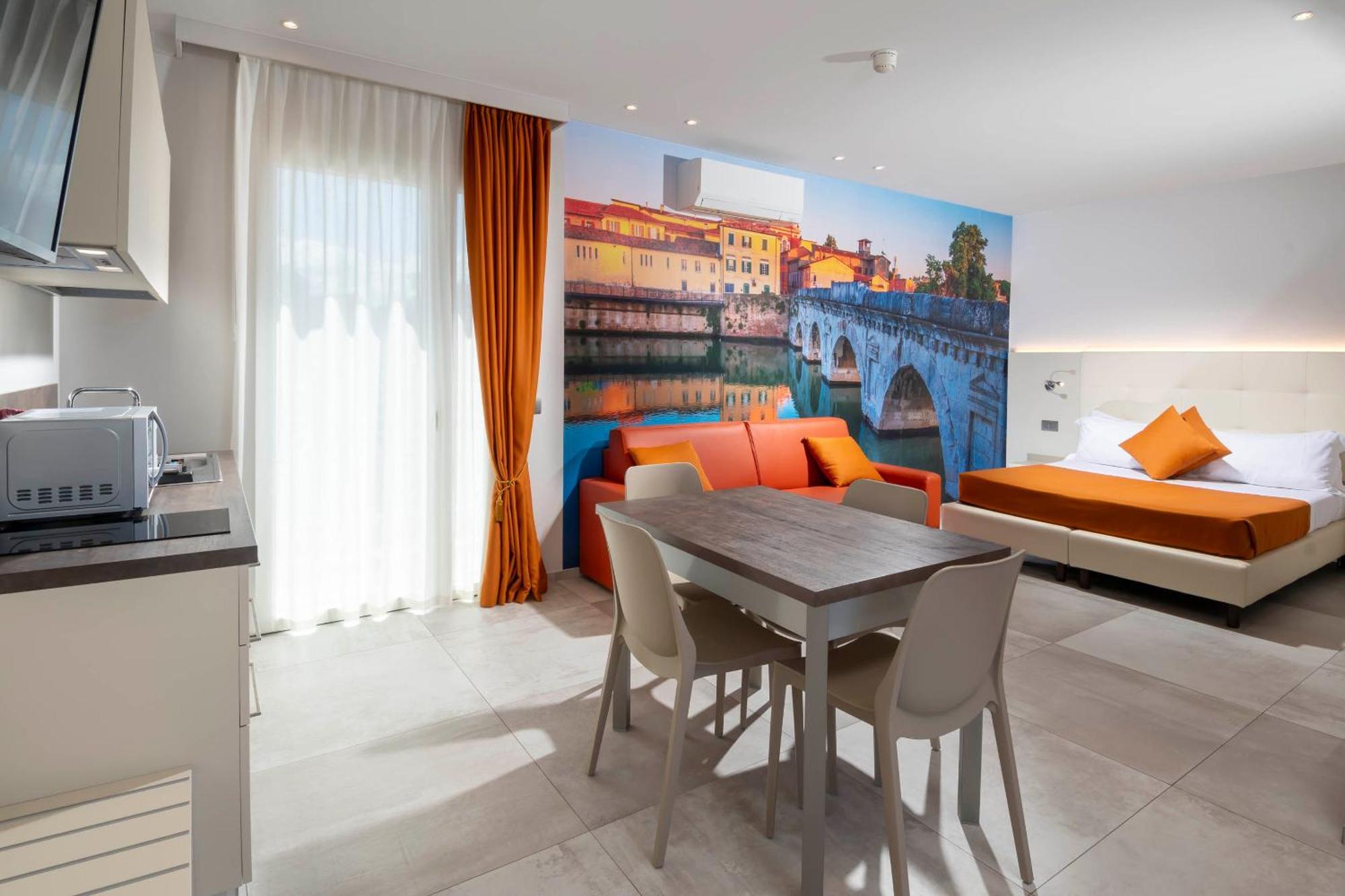 B&B Primrose Residence Hotel Rimini Ngoại thất bức ảnh